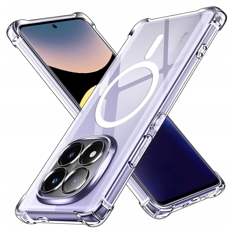 Hibrid tok Techsuit "Shockproof MagSafe" Xiaomi Redmi Note 14 Pro Plus 5G készülékekhez - clear