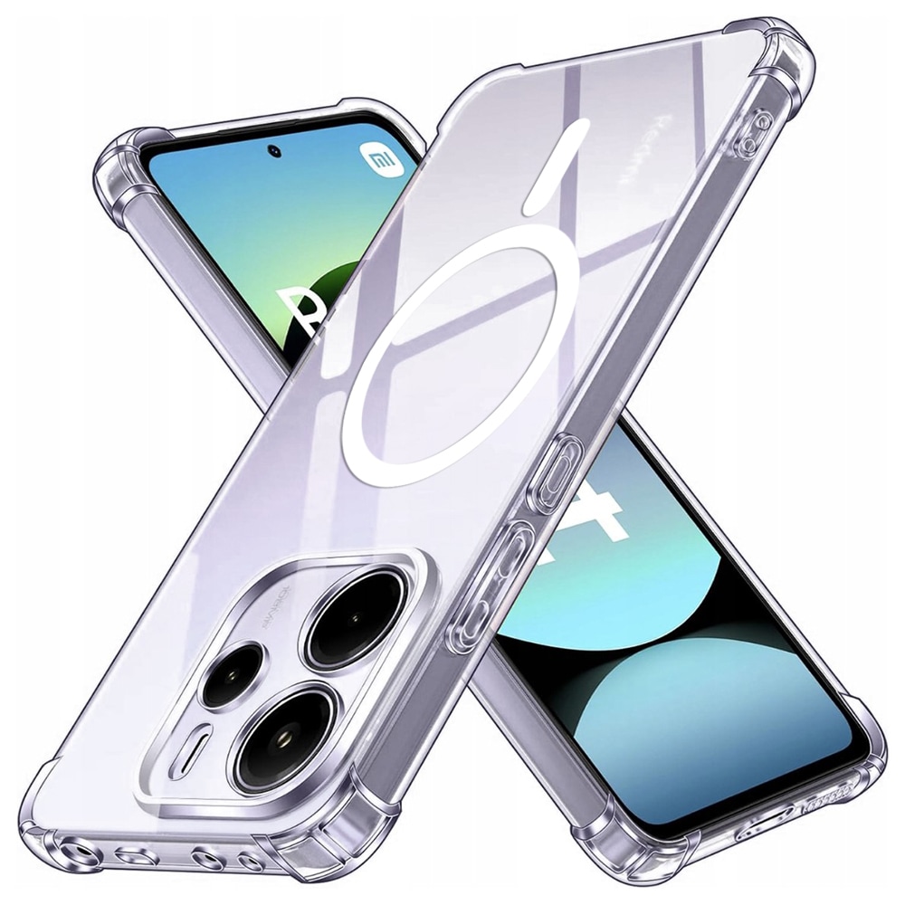 Hibrid tok Techsuit "Shockproof MagSafe" Xiaomi Redmi Note 14 5G készülékekhez - clear
