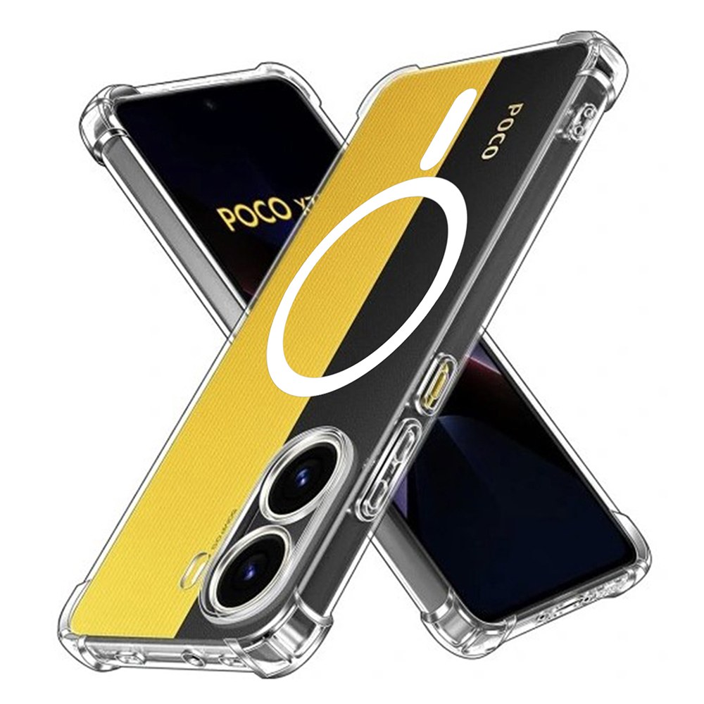 Hibrid tok Techsuit "Shockproof MagSafe" Xiaomi Poco X7 Pro készülékekhez - clear