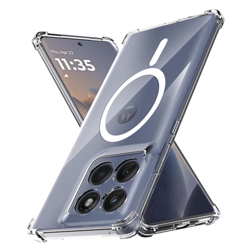 Hibrid tok Techsuit "Shockproof MagSafe" Motorola Edge 60 / 60 Fusion készülékekhez - clear
