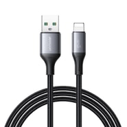 USB–Lightning kábel Joyroom "S-A28" 3A töltéssel és 480 Mbps adatátvitellel – 2m – fekete