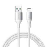 USB–Lightning kábel Joyroom "S-A28" 3A töltéssel és 480 Mbps adatátvitellel – 2m – fehér