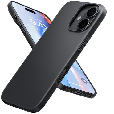 Prémium tok Torras "SlimFit MagSafe" iPhone 17 készülékekhez - fekete Prémium tok Torras "SlimFit MagSafe" iPhone 17 készülékekhez - fekete