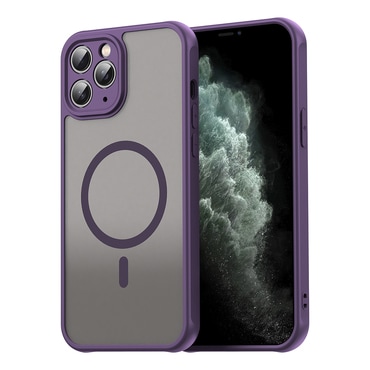 Hibrid tok "HaloFrost II MagSafe" iPhone 11 Pro Max készülékekhez - purple