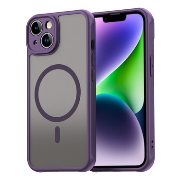 Hibrid tok "HaloFrost II MagSafe" iPhone 13 Maxkészülékekhez - purple