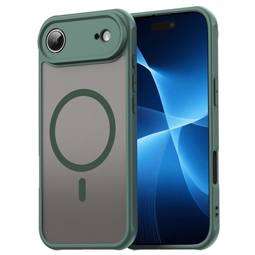 Hibrid tok "HaloFrost II MagSafe" iPhone Air készülékekhez - green Hibrid tok "HaloFrost II MagSafe" iPhone Air készülékekhez - green