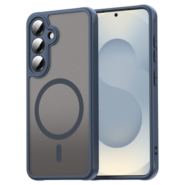 Hibrid tok "HaloFrost II MagSafe" Samsung Galaxy S24 Plus / S25 Plus készülékekhez - navy blue