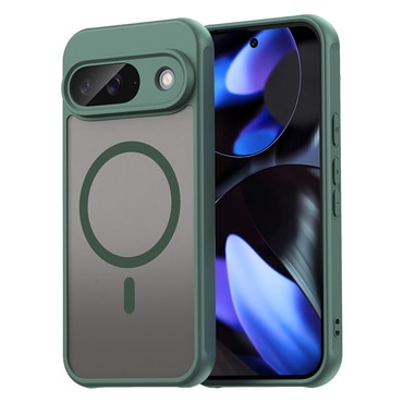 Hibrid tok "HaloFrost II MagSafe" Google Pixel 9 készülékekhez - green