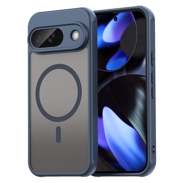 Hibrid tok "HaloFrost II MagSafe" Google Pixel 9 készülékekhez - navy blue