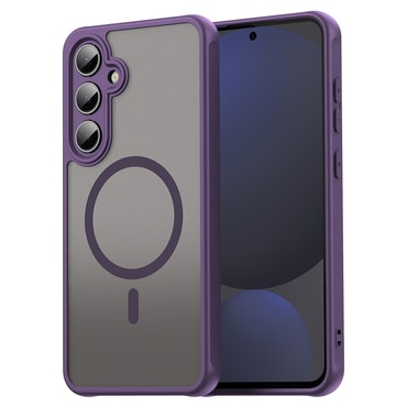 Hibrid tok "HaloFrost II MagSafe" Samsung Galaxy S24 FE készülékekhez - purple