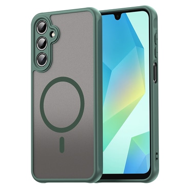 Hibrid tok "HaloFrost II MagSafe" Samsung Galaxy A16 4G / A16 5G készülékekhez - green