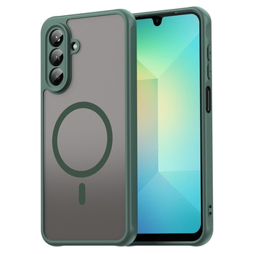 Hibrid tok "HaloFrost II MagSafe" Samsung Galaxy A26 készülékekhez - green