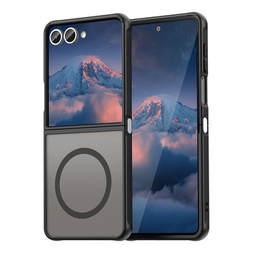 Hibrid tok "HaloFrost II MagSafe" Samsung Galaxy Z Flip7 - black