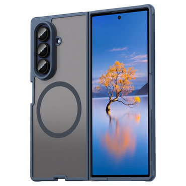 Hibrid tok "HaloFrost II MagSafe" Samsung Galaxy Z Fold7 - navy blue