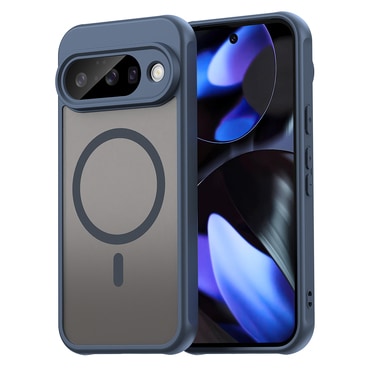 Hibrid tok "HaloFrost II MagSafe" Google Pixel 10 készülékekhez - navy blue