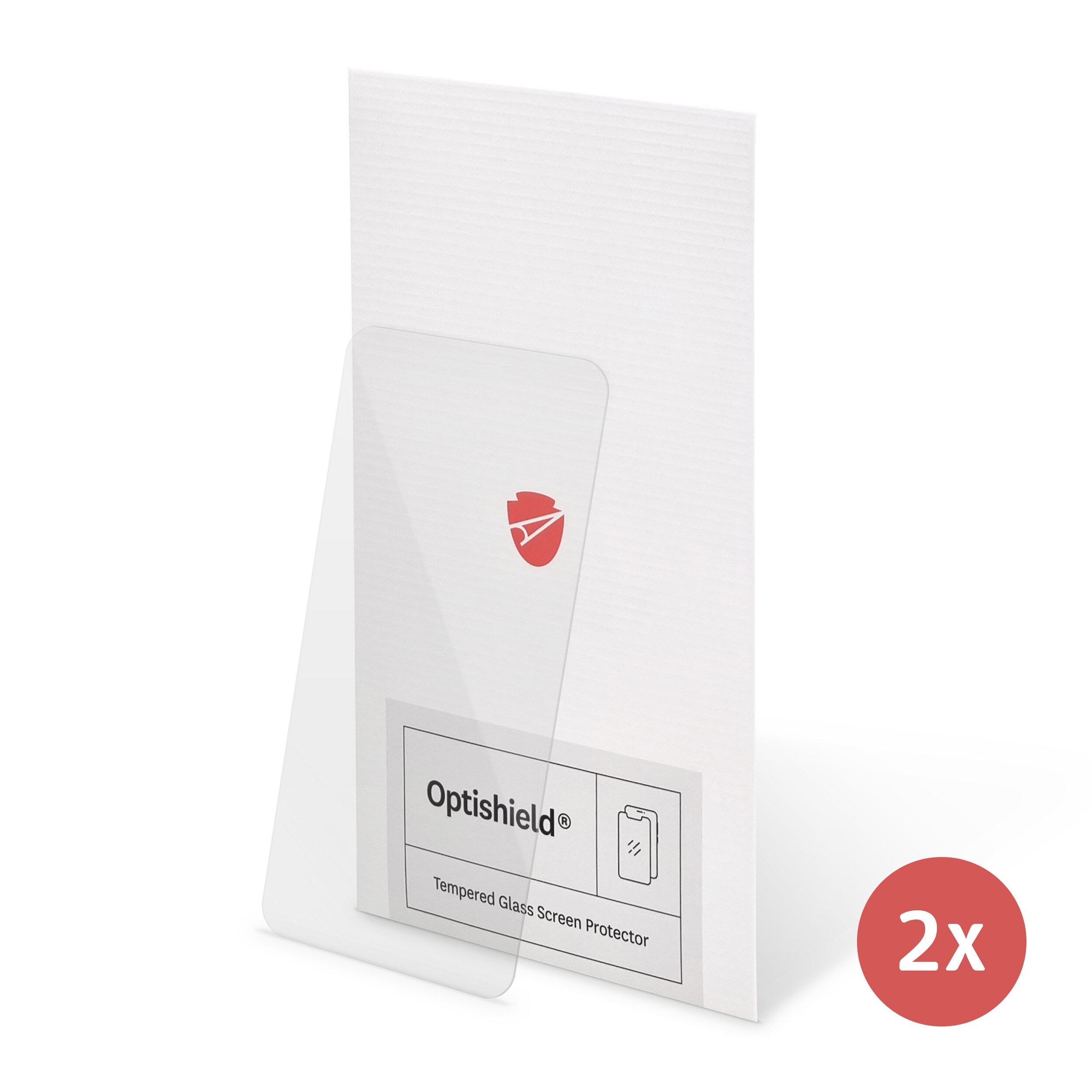 2-Pack Optishield üvegfólia iPhone Air készülékekhez