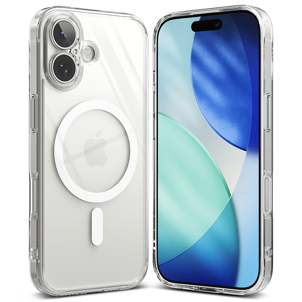 Tok Ringke "Fusion Magnetic" iPhone 17 készülékekhez - clear