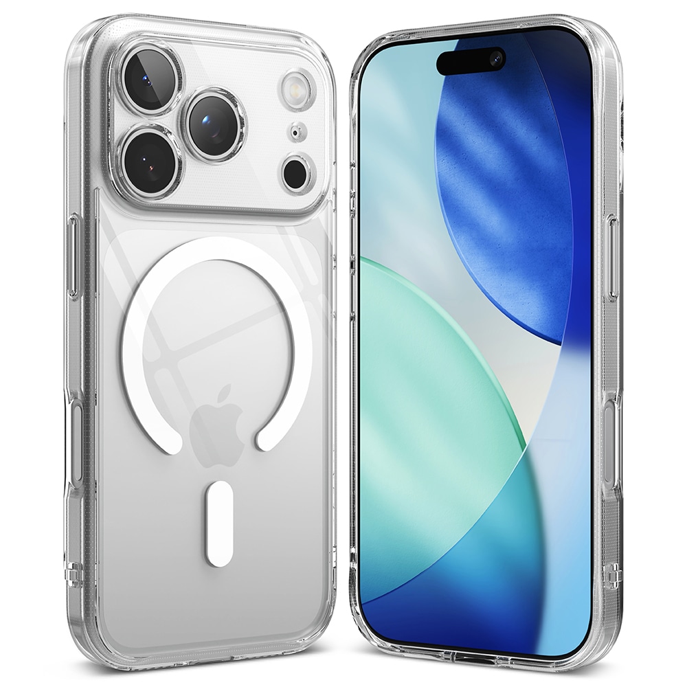 Tok Ringke "Fusion Magnetic" iPhone 17 Pro készülékekhez - clear