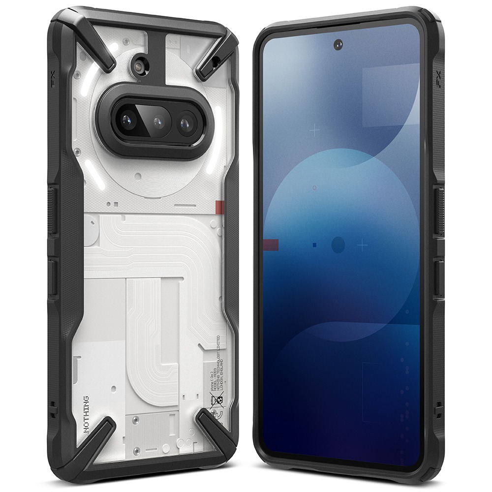 Tok Ringke "Fusion X" Nothing Phone (3a) készülékekhez - black