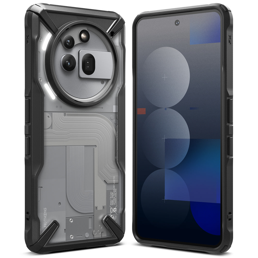 Tok Ringke "Fusion X" Nothing Phone (3a) Pro készülékekhez - black