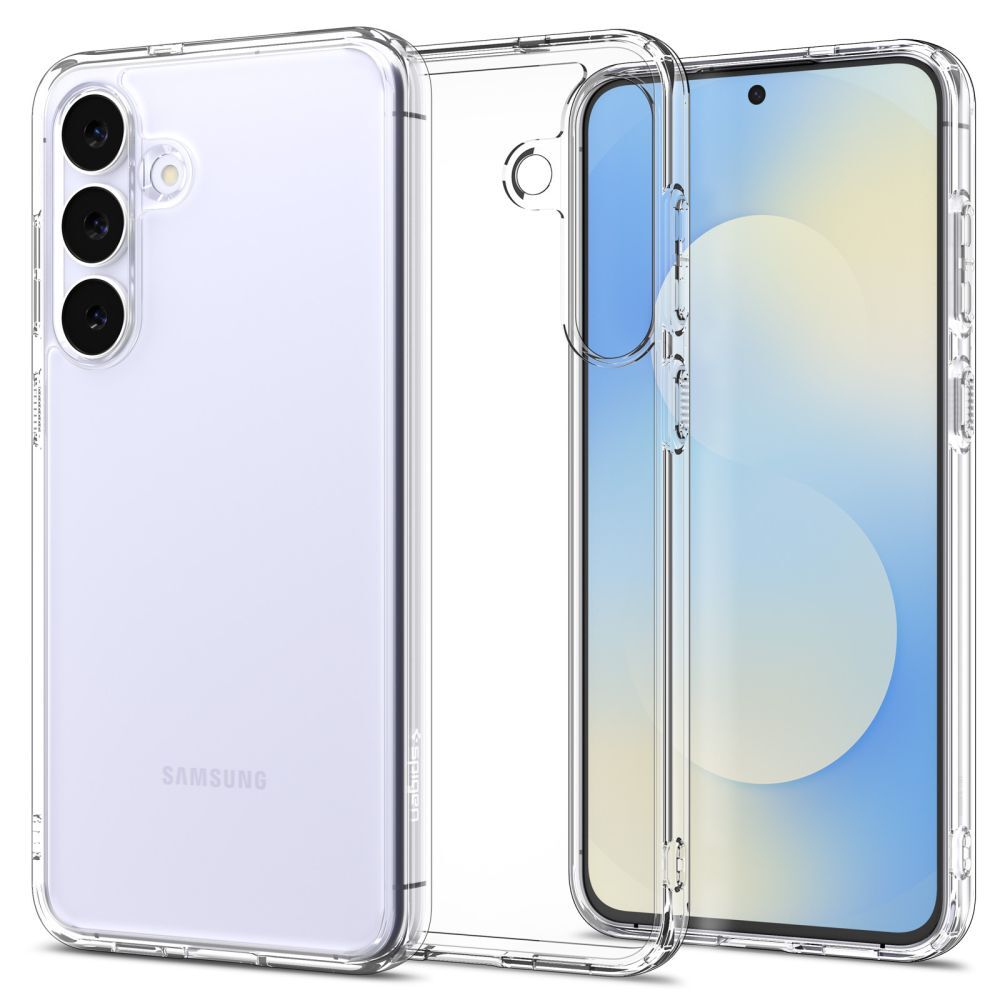 Tok Spigen "Ultra Hybrid" Samsung Galaxy S25 FE készülékekhez - crystal clear