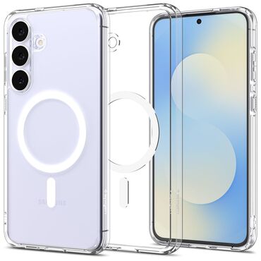 Tok Spigen "Ultra Hybrid Mag" Samsung Galaxy S25 FE készülékekhez - white Tok Spigen "Ultra Hybrid Mag" Samsung Galaxy S25 FE készülékekhez - white