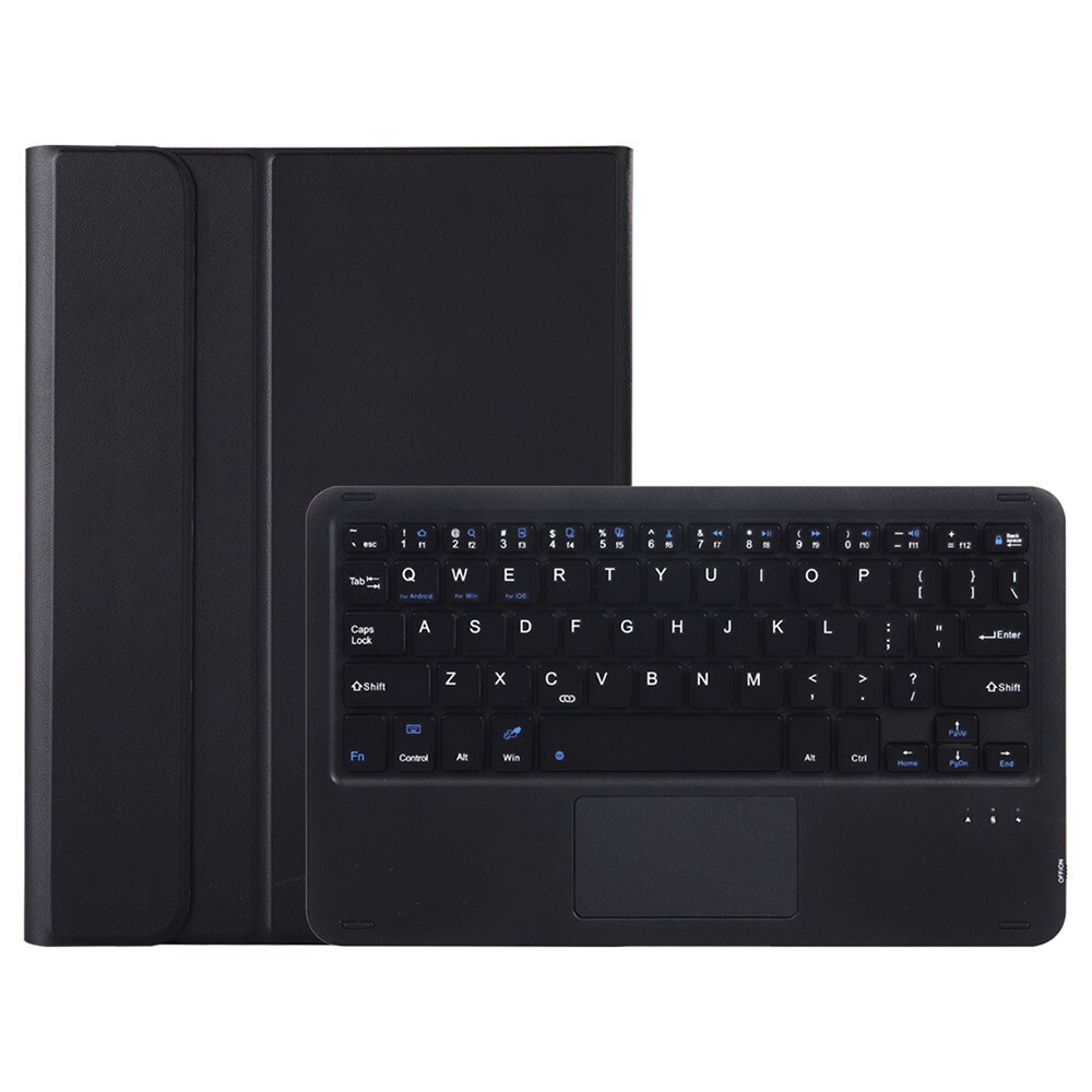 Irodai nyitható tok Bluetooth billentyűzettel Xiaomi Redmi Pad 7 / Pad 7 Pro készülékekhez - fekete
