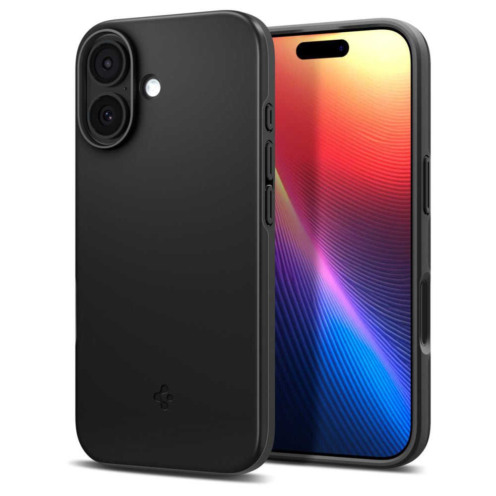 Tok Spigen "Thin Fit MagFit" iPhone 17 készülékekhez - black