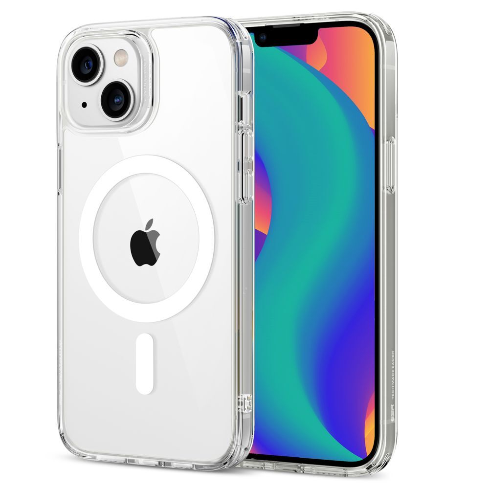 Hibrid tok ESR "Classic Hybrid HaloLock" iPhone 14 Plus készülékekhez - clear