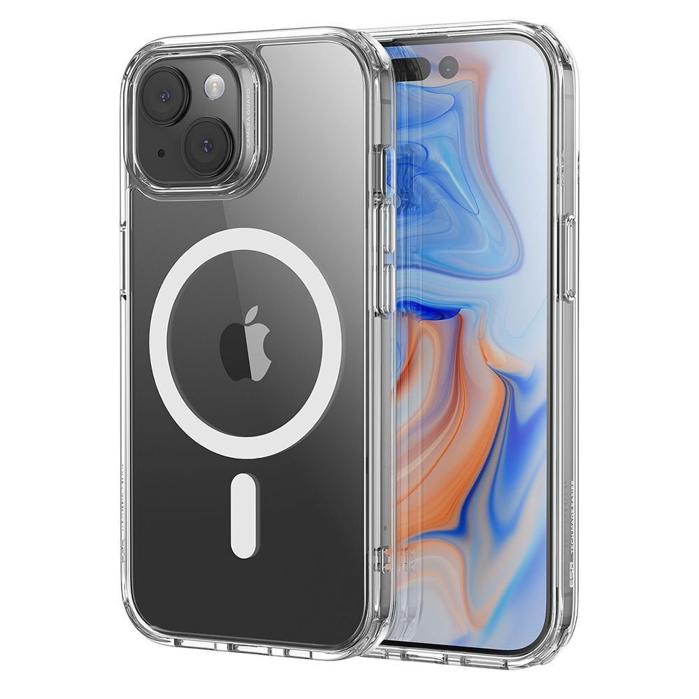 Hibrid tok ESR "Classic Hybrid HaloLock" iPhone 15 Plus készülékekhez - clear