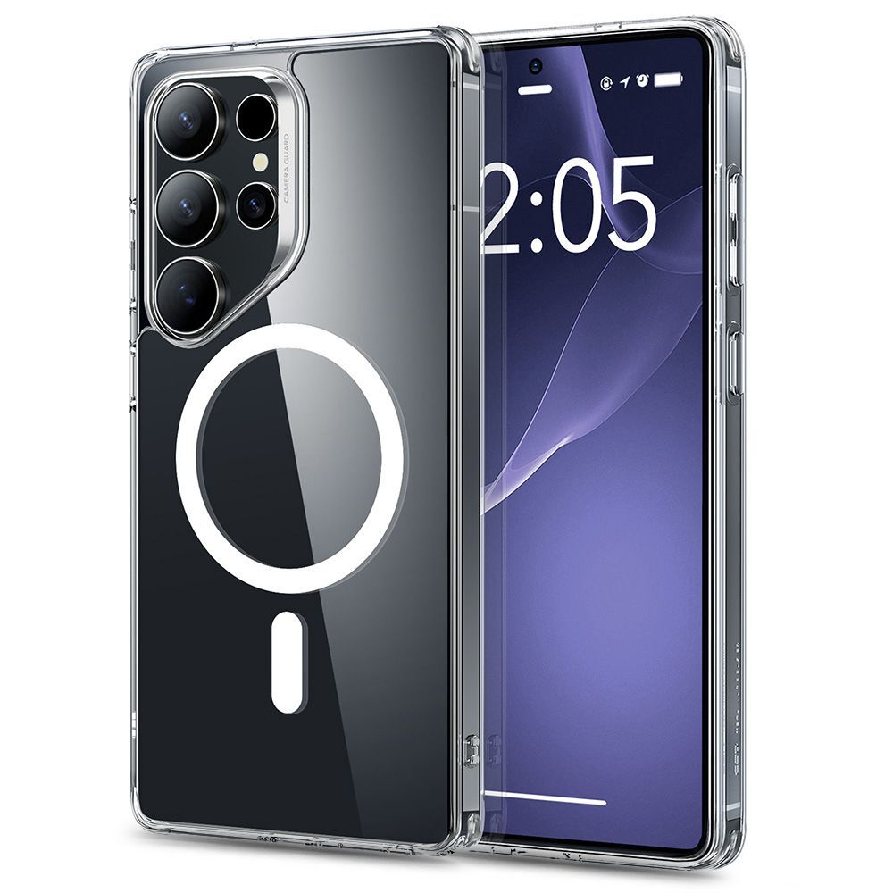 Hibrid tok ESR "Classic Hybrid HaloLock" Samsung Galaxy S25 Ultra készülékekhez - clear
