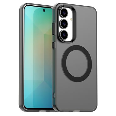 Hibrid tok Techsuit "CandyCase MagSafe" Samsung Galaxy S25 FE készülékekhez - black Hibrid tok Techsuit "CandyCase MagSafe" Samsung Galaxy S25 FE készülékekhez - black