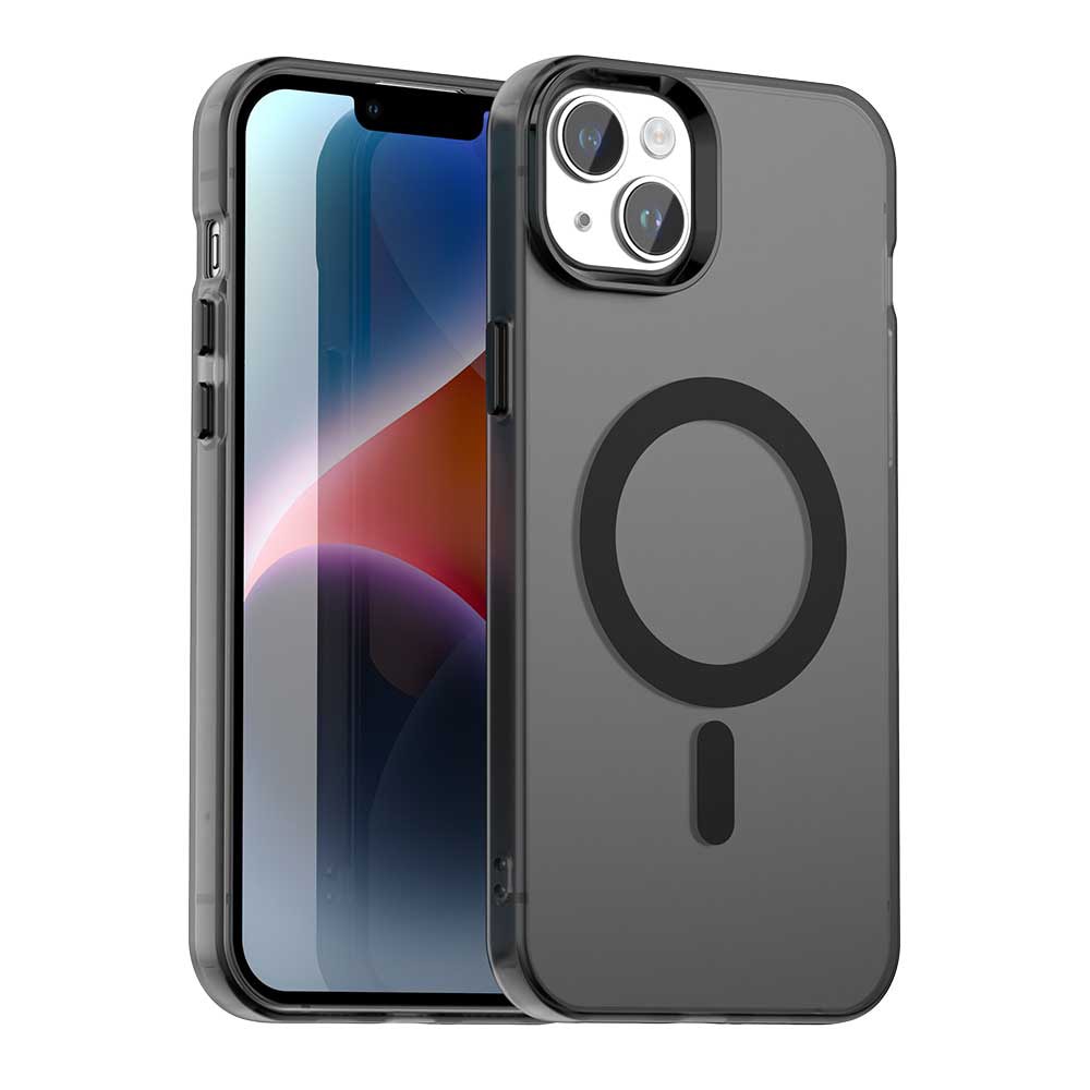 Hibrid tok Techsuit "CandyCase MagSafe" iPhone 14 készülékekhez - black