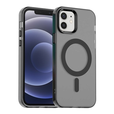 Hibrid tok Techsuit "CandyCase MagSafe" iPhone 12 / iPhone 12 Pro készülékekhez - black