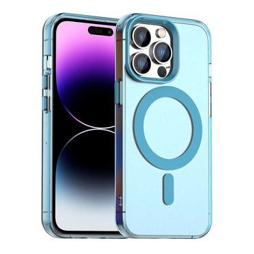 Hibrid tok Techsuit "CandyCase MagSafe" iPhone 14 Pro készülékekhez - blue