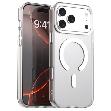 Hibrid tok Techsuit "CandyCase MagSafe" iPhone 17 Pro Max készülékekhez - white Hibrid tok Techsuit "CandyCase MagSafe" iPhone 17 Pro Max készülékekhez - white
