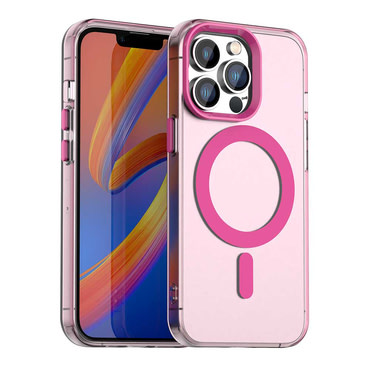 Hibrid tok Techsuit "CandyCase MagSafe" iPhone 12 Pro Max készülékekhez - pink