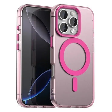Hibrid tok Techsuit "CandyCase MagSafe" iPhone 16 Pro Max készülékekhez - pink