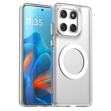 Hibrid tok Techsuit "CandyCase MagSafe" Motorola Edge 60 / Edge 60 Fusion készülékekhez - white Hibrid tok Techsuit "CandyCase MagSafe" Motorola Edge 60 / Edge 60 Fusion készülékekhez - white