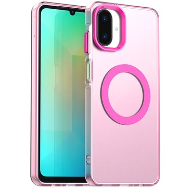 Hibrid tok Techsuit "CandyCase MagSafe" Samsung Galaxy A07 készülékekhez - pink