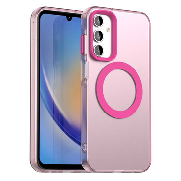 Hibrid tok Techsuit "CandyCase MagSafe" Samsung Galaxy A15 készülékekhez - pink
