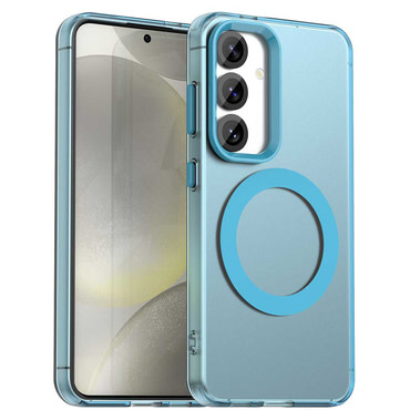 Hibrid tok Techsuit "CandyCase MagSafe" Samsung Galaxy S24 FE készülékekhez - blue