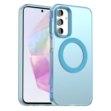 Hibrid tok Techsuit "CandyCase MagSafe" Samsung Galaxy A35 készülékekhez - blue