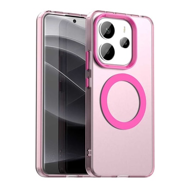 Hibrid tok Techsuit "CandyCase MagSafe" Xiaomi Redmi Note 14 4G készülékekhez - pink Hibrid tok Techsuit "CandyCase MagSafe" Xiaomi Redmi Note 14 4G készülékekhez - pink