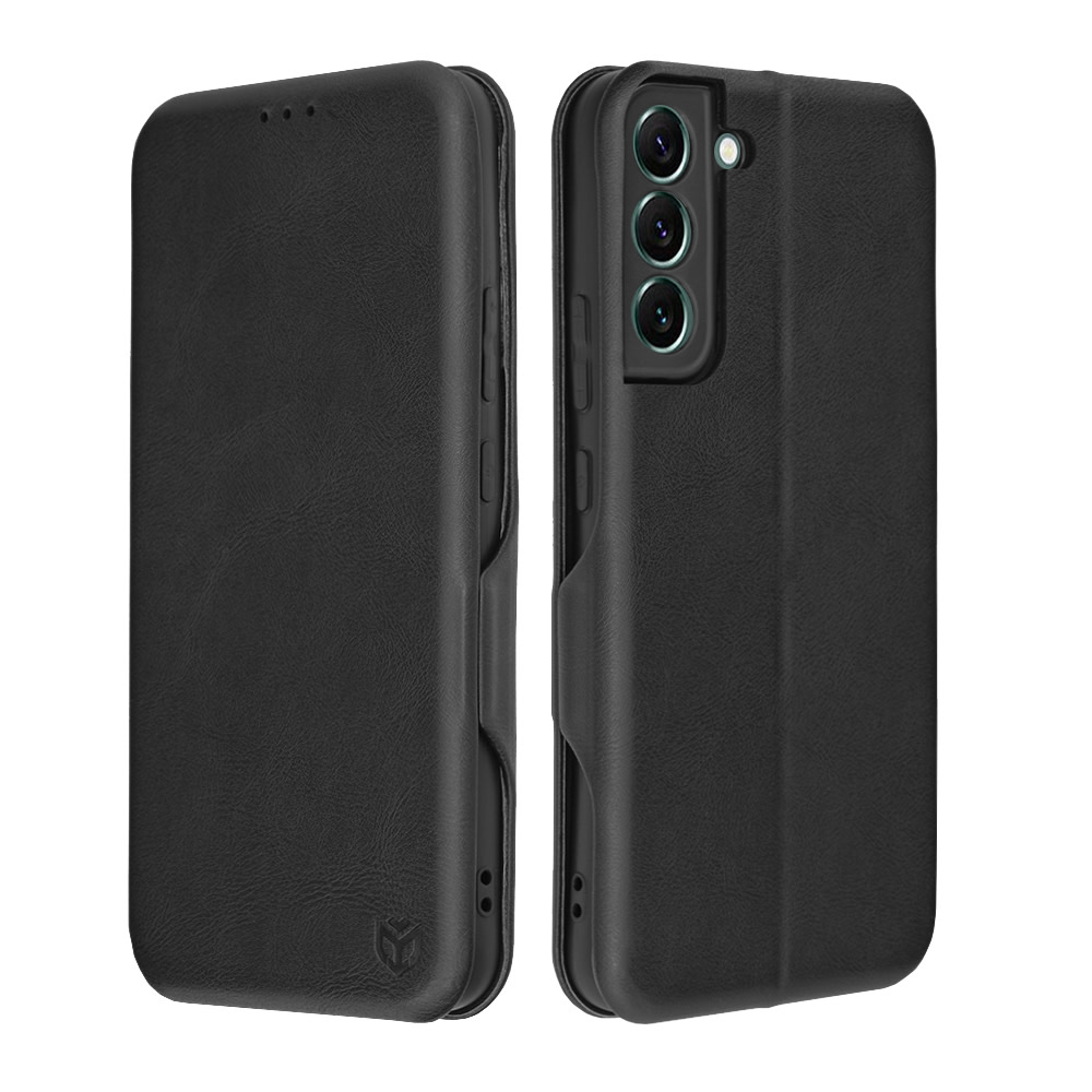 Nyitható tok Techsuit "Safe Wallet Plus" Samsung Galaxy S22 Plus készülékekhez - fekete
