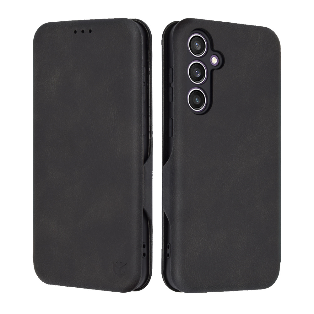 Nyitható tok Techsuit "Safe Wallet Plus" Samsung Galaxy S23 FE készülékekhez - fekete