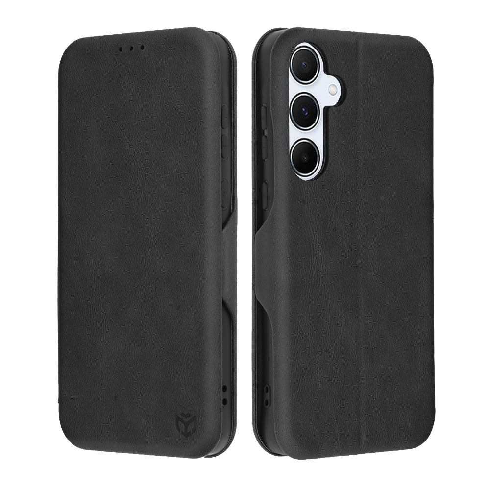Nyitható tok Techsuit "Safe Wallet Plus" Samsung Galaxy A55 készülékekhez - fekete