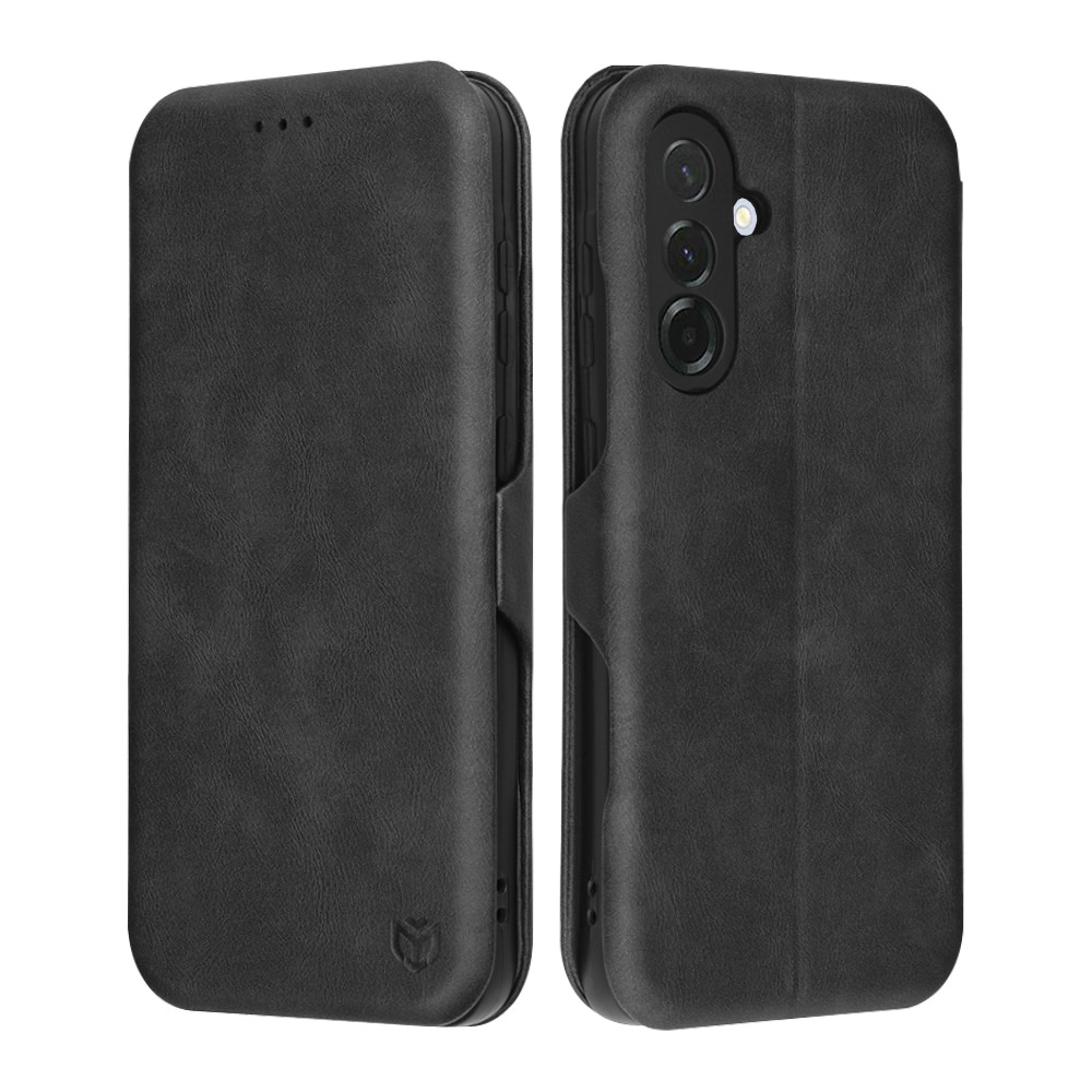 Nyitható tok Techsuit "Safe Wallet Plus" Samsung Galaxy A36 készülékekhez - fekete