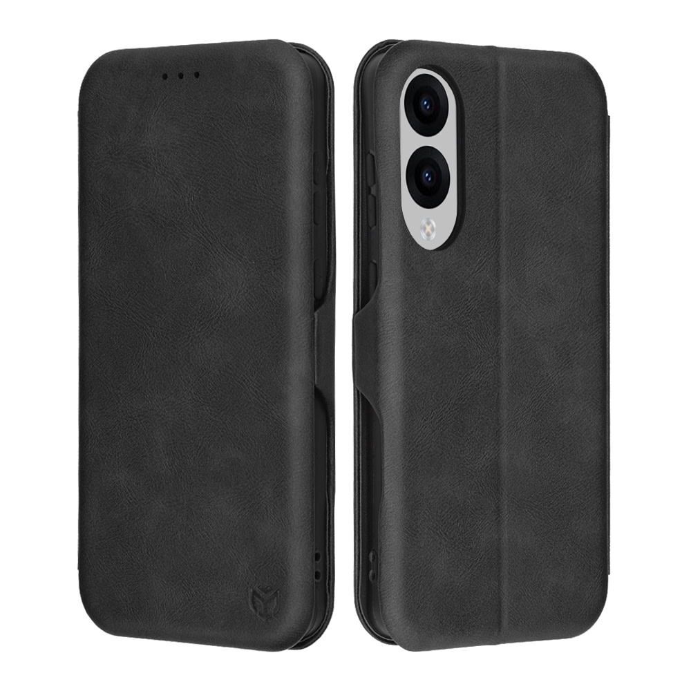 Nyitható tok Techsuit "Safe Wallet Plus" Samsung Galaxy S25 Edge készülékekhez - fekete