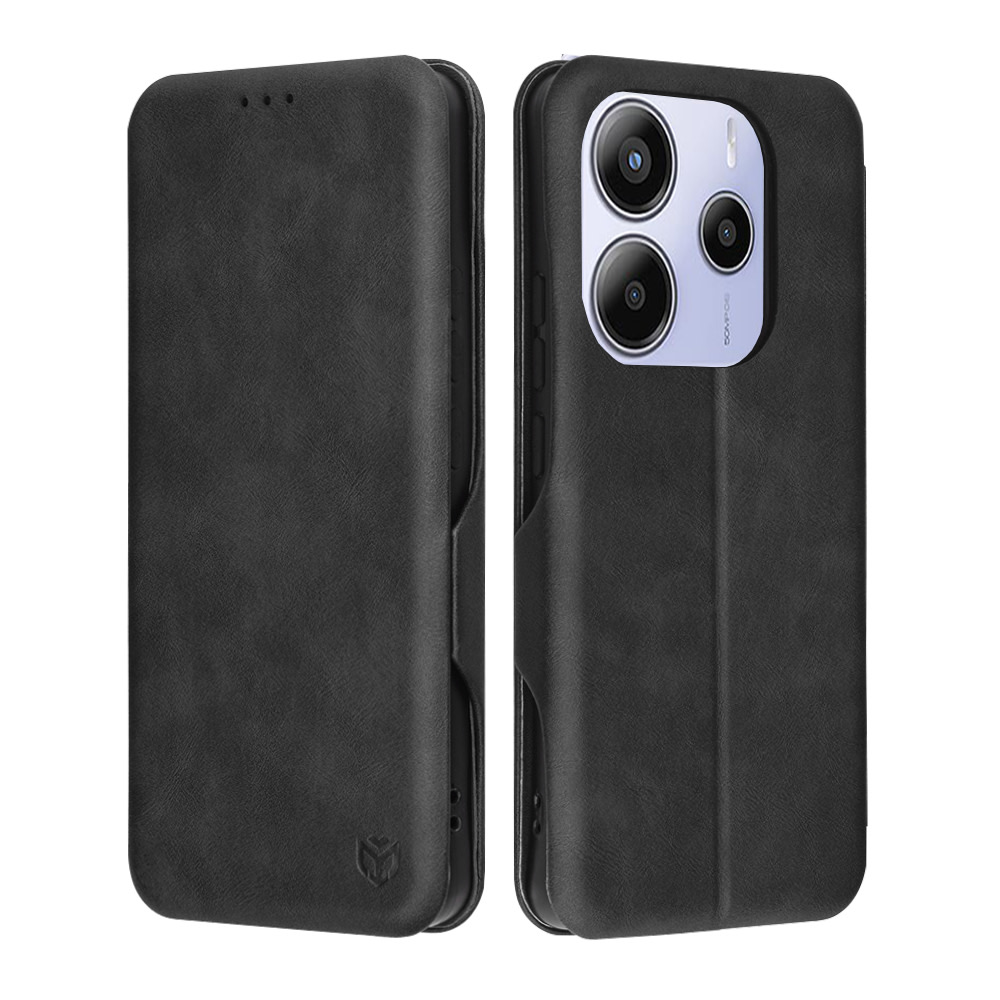 Nyitható tok Techsuit "Safe Wallet Plus" Xiaomi Redmi Note 14 5G készülékekhez - fekete